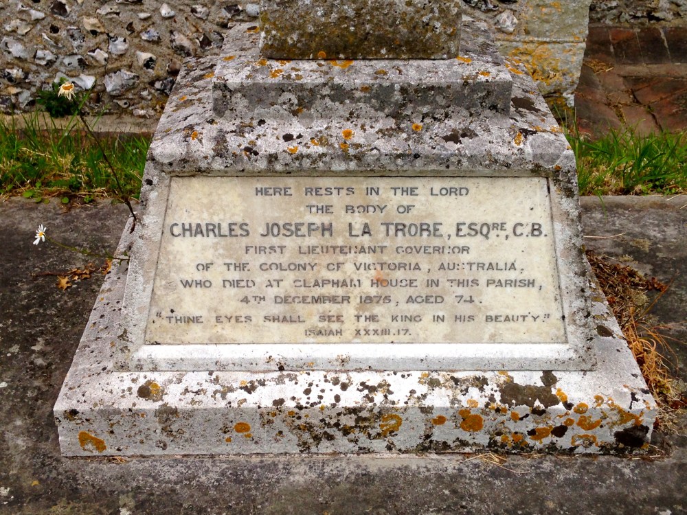LaTrobe Grave Litlington Text