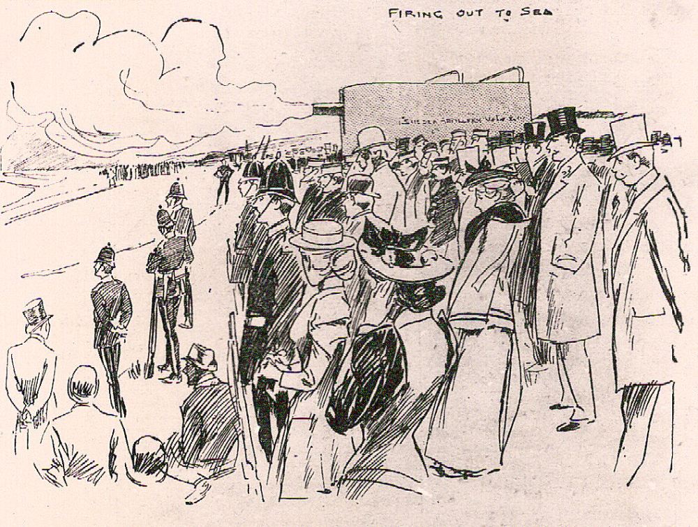 Daily Graphic May 1894 - Train Gun